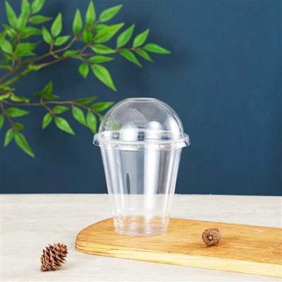 Bicchieri di plastica ultra trasparenti